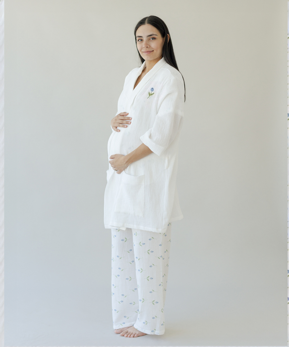 RELAXING ROBE COTTON WHITE