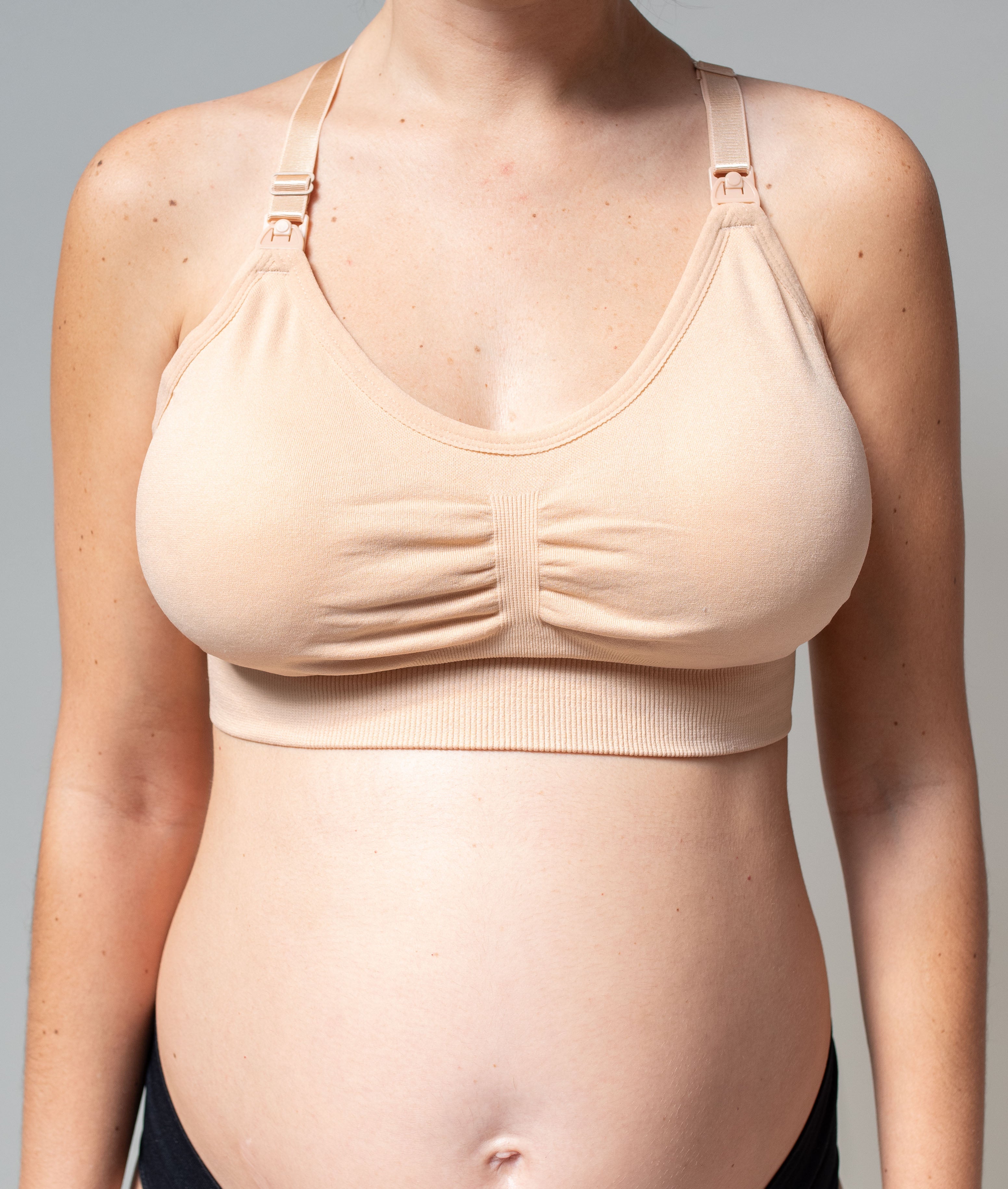 3PACK POSTPARTUM NURSING BRAS N&B