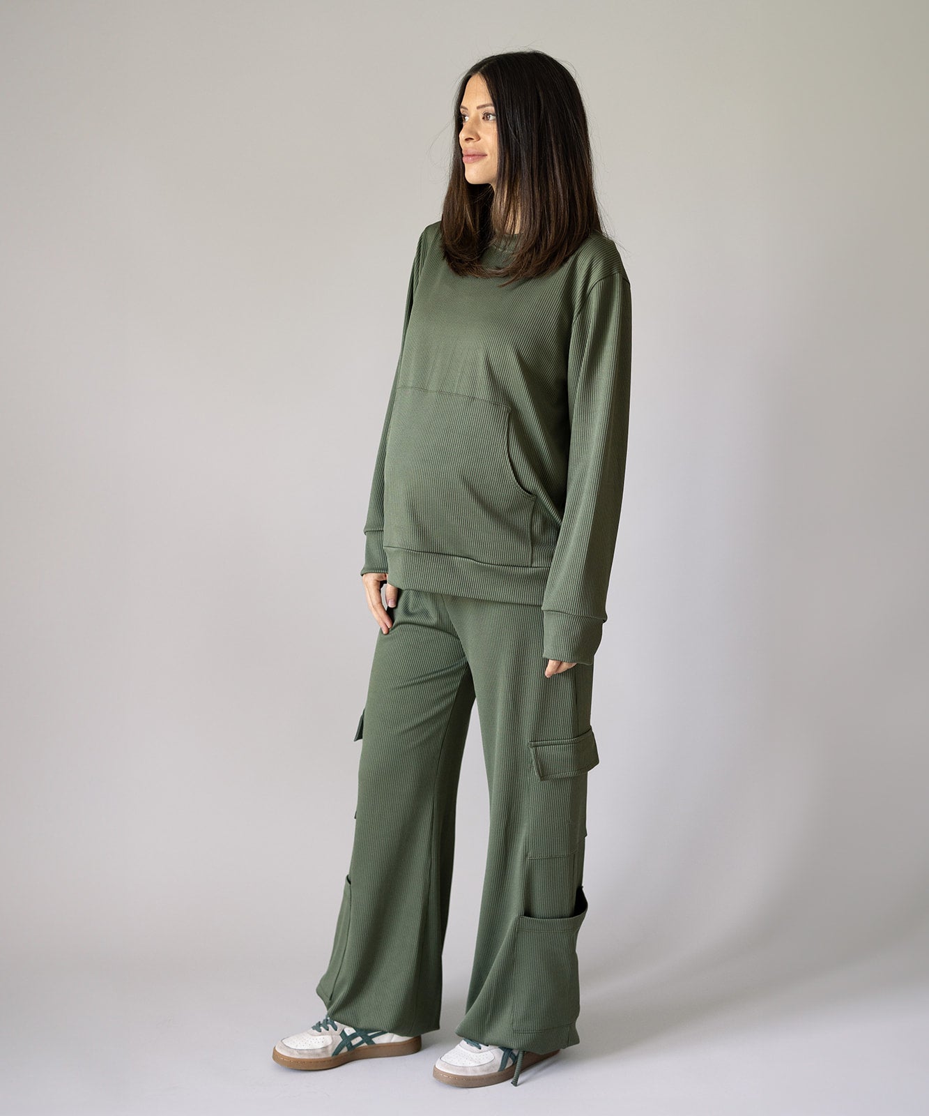 CARGO LONG SLEEVE SET ARMY