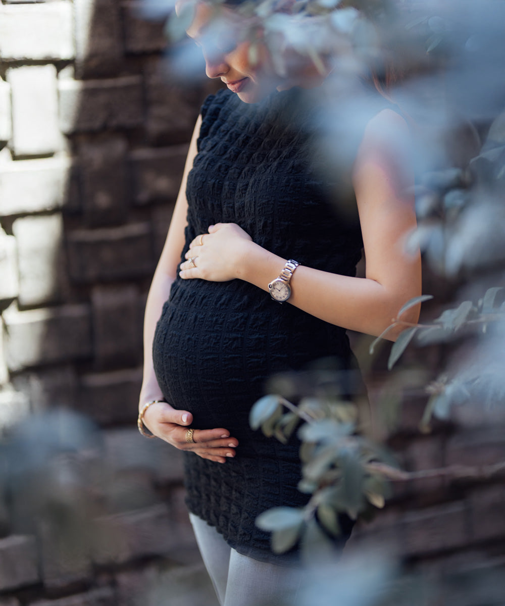 SUMMER SLEEVELESS SHIRT BLACK