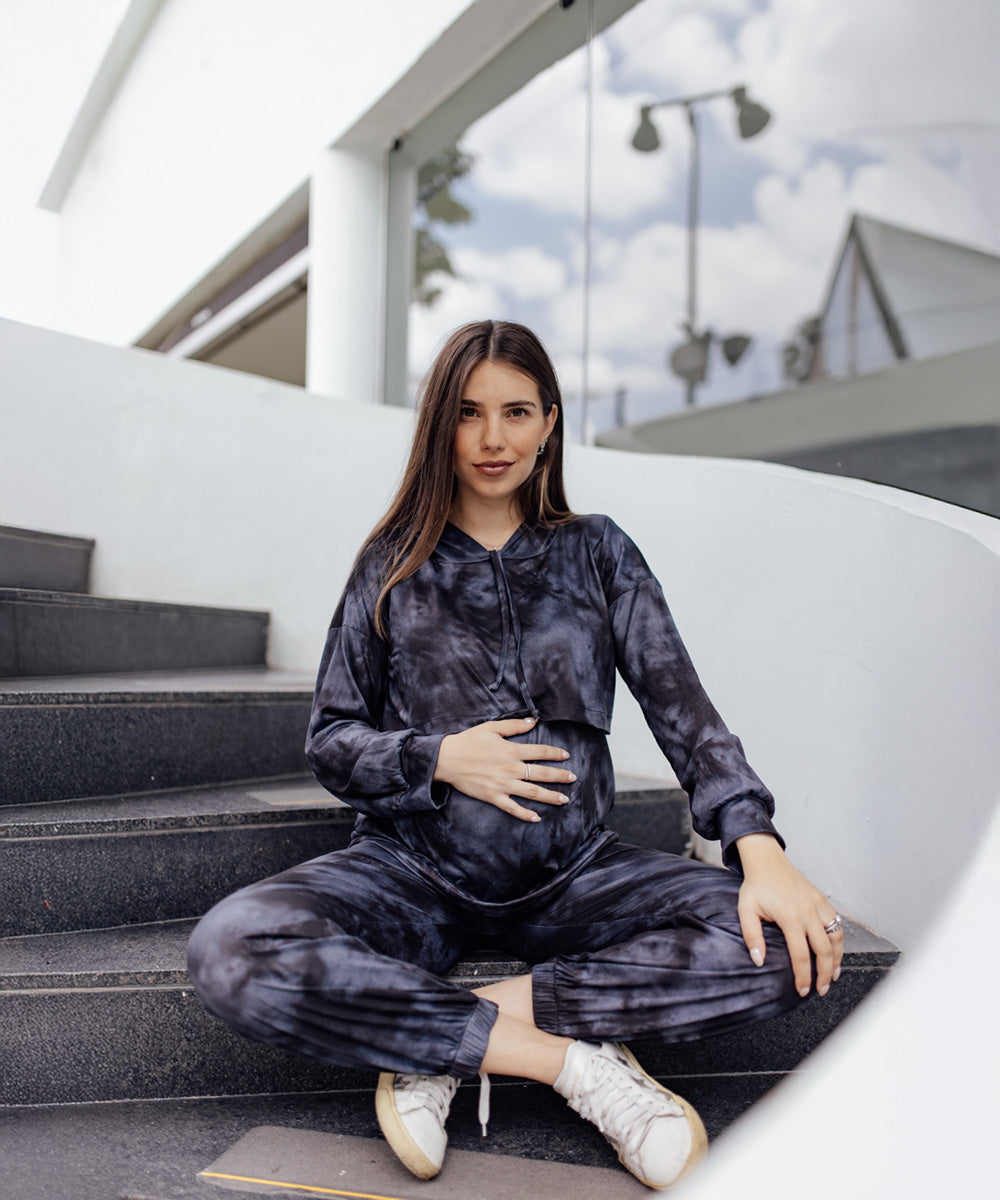 COMFY PANTS TIE DYE NAVY