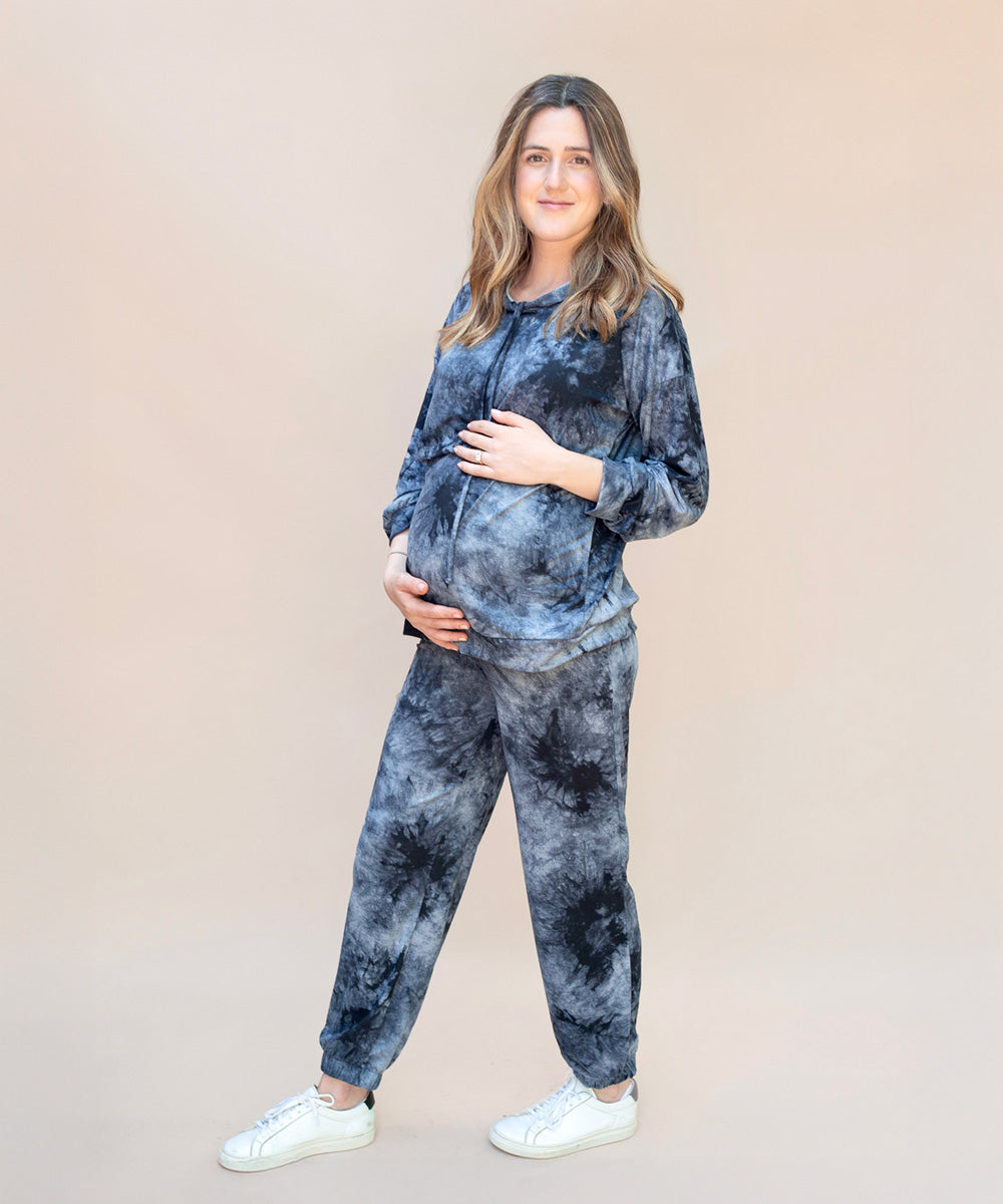 COMFY PANTS TIE DYE NAVY