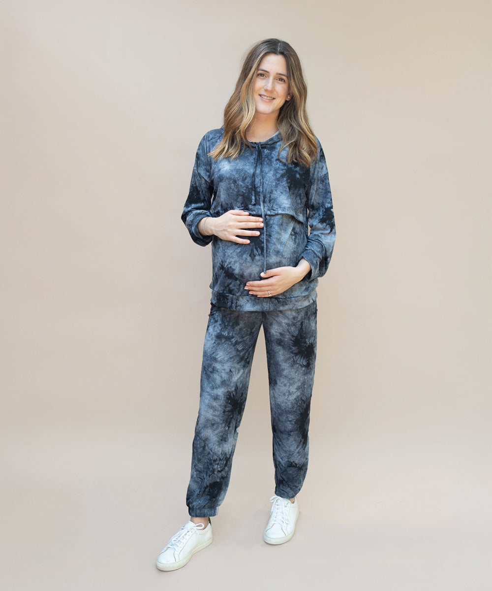 COMFY PANTS TIE DYE NAVY