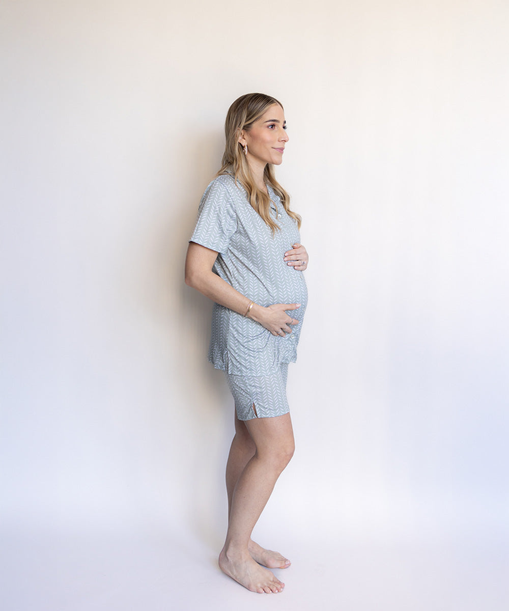 COZY PIJAMA GREEN PRINT