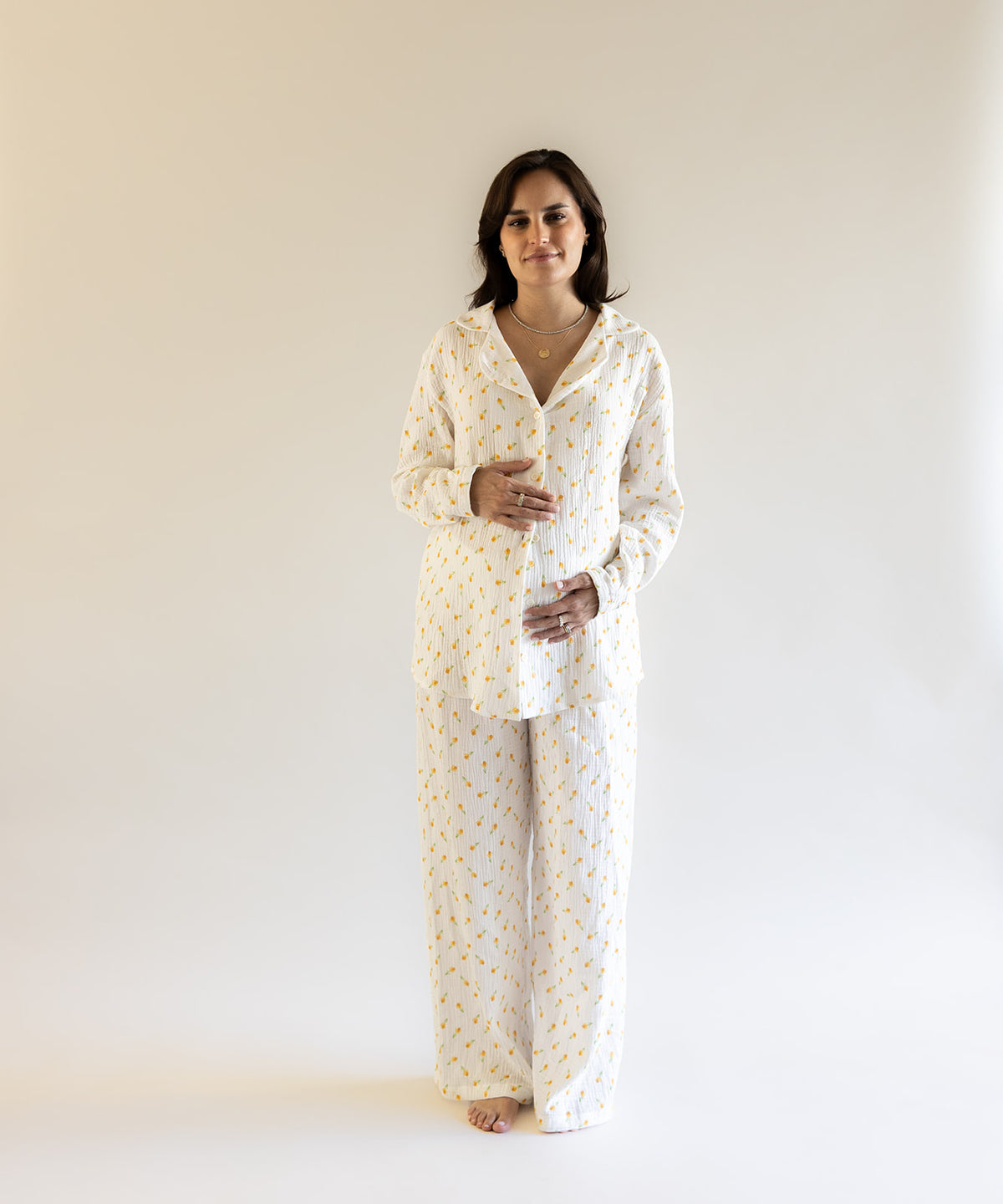 DAY OFF COTTON PIJAMA YELLOW