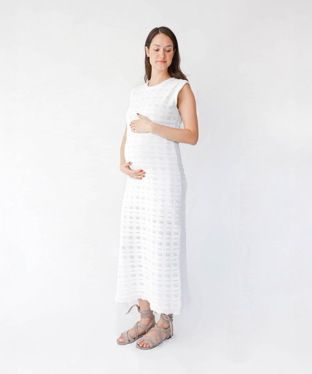 HAMPTON DRESS WHITE