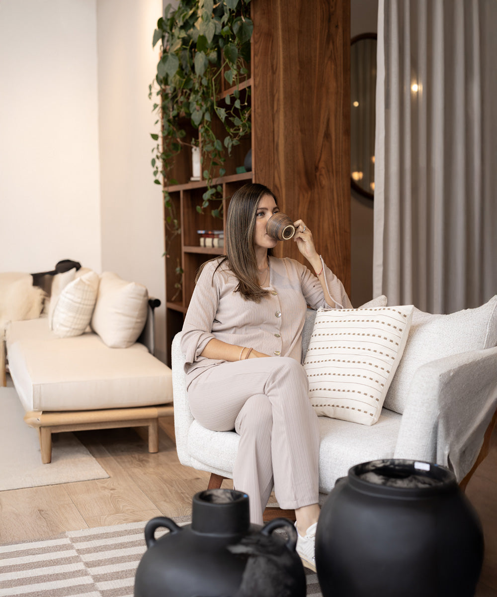 HONEY NURSING LONG SLEEVE SET BEIGE