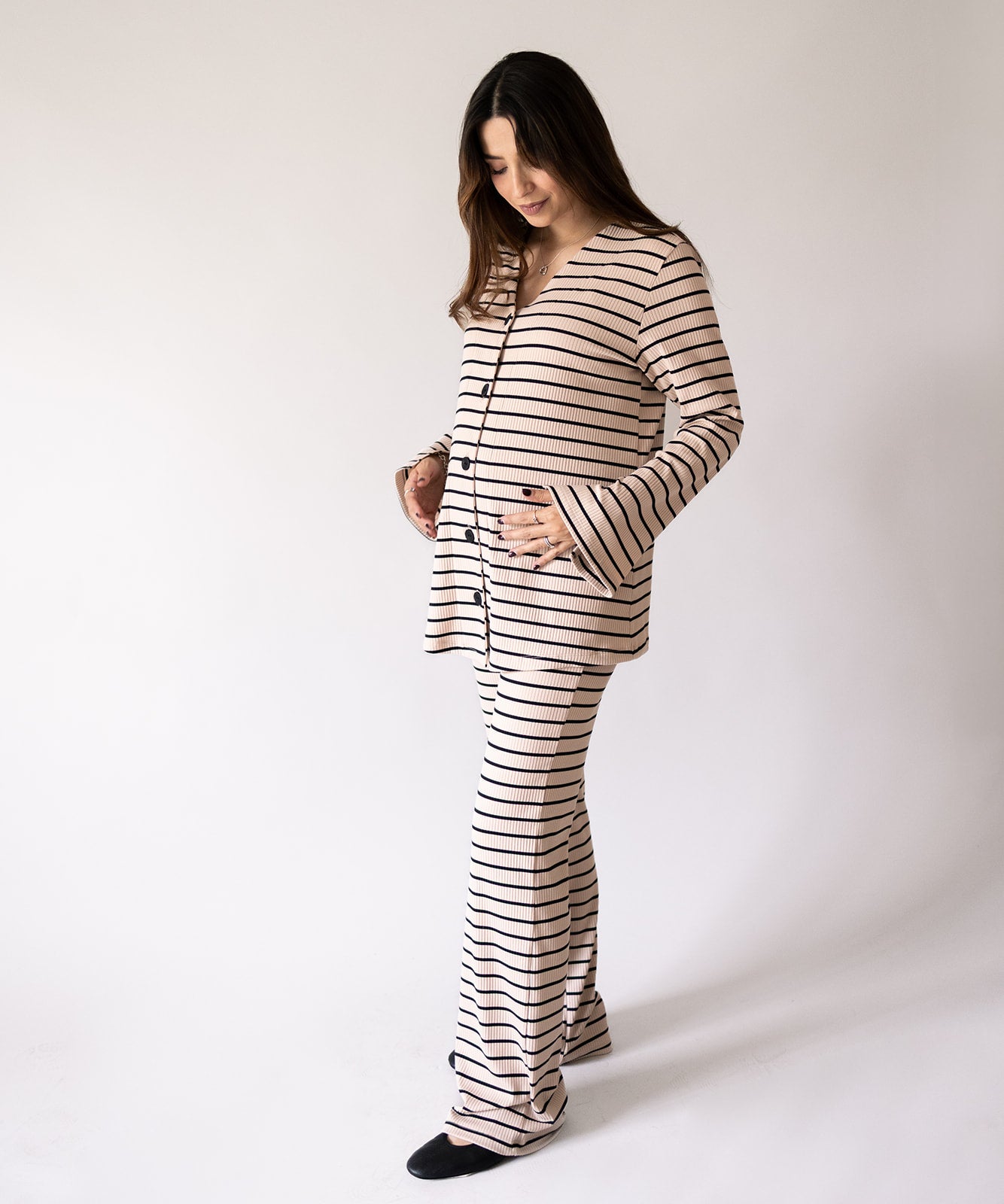 HONEY LOW RISE SET STRIPES