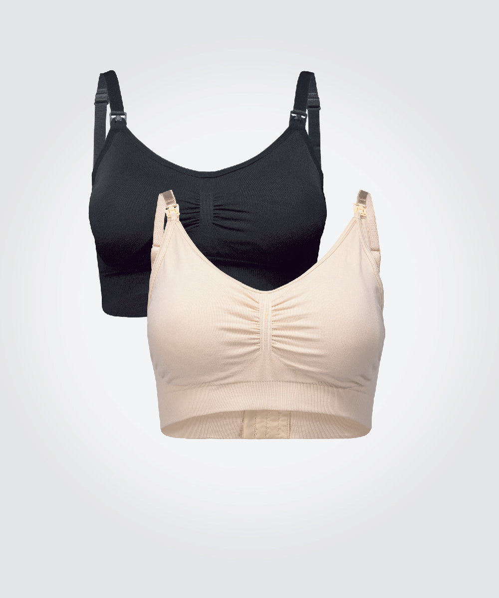 2 PACK POSPARTUM NURSING BRAS