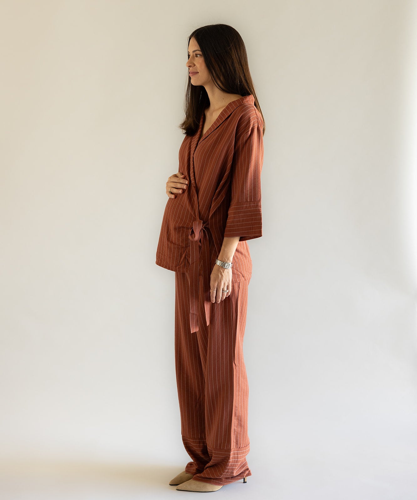 KIMONO SET TERRACOTA