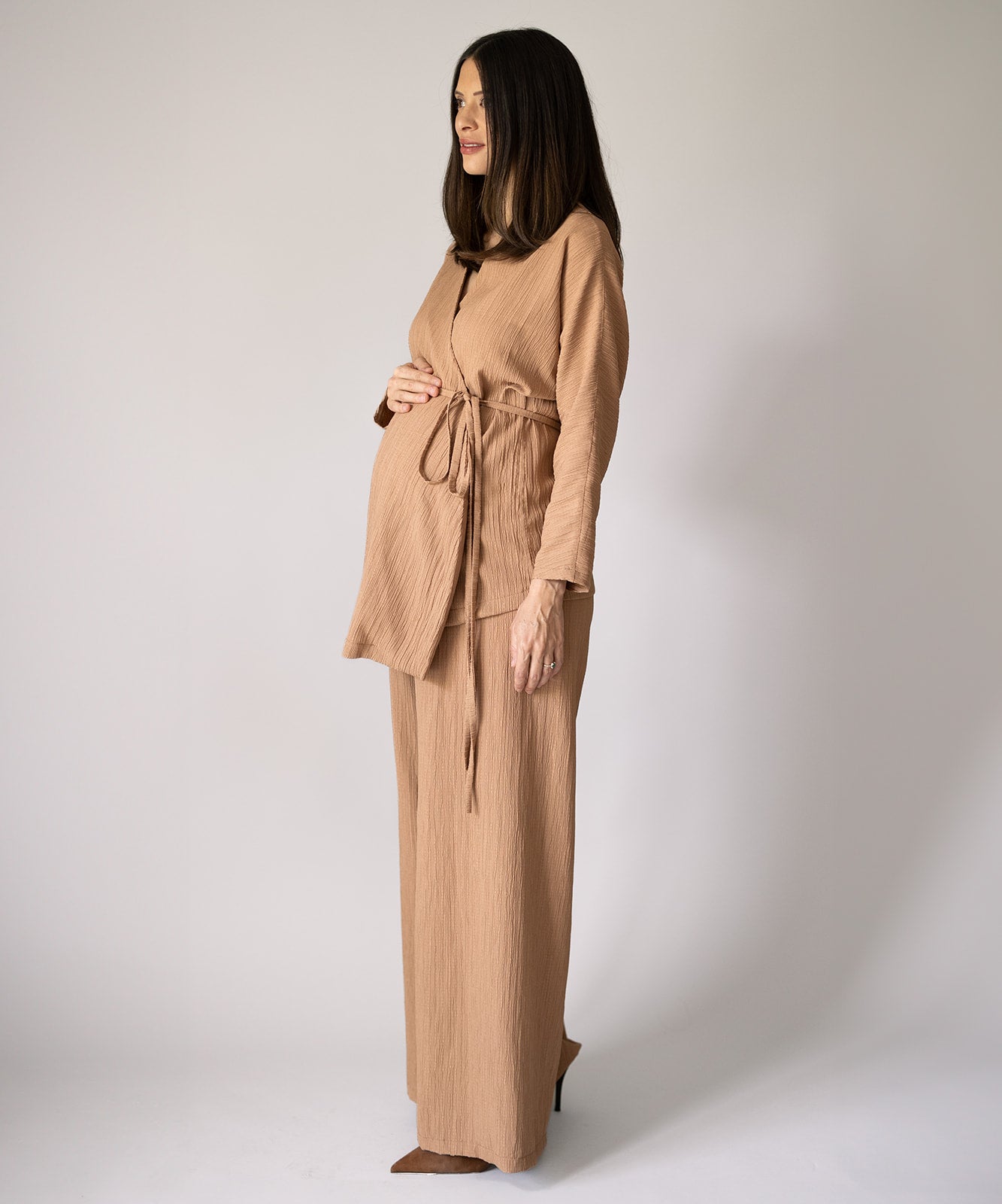 MANHATTAN SET CAMEL