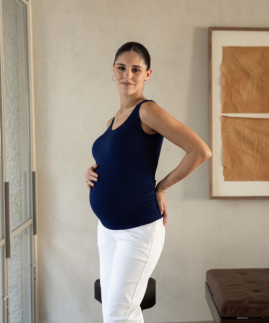 2 PACK TOPS NAVY & BURGUNDY