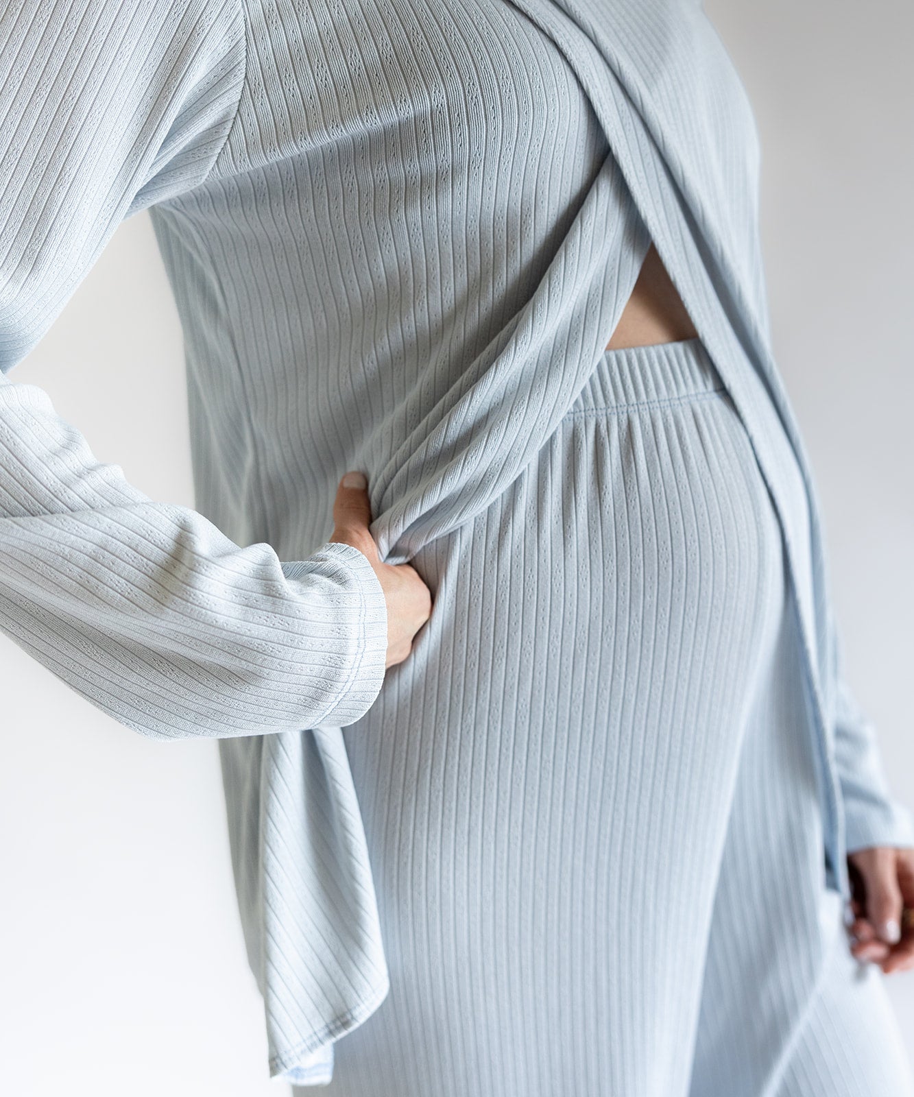 NIGHT IN NURSING PIJAMA BABY BLUE