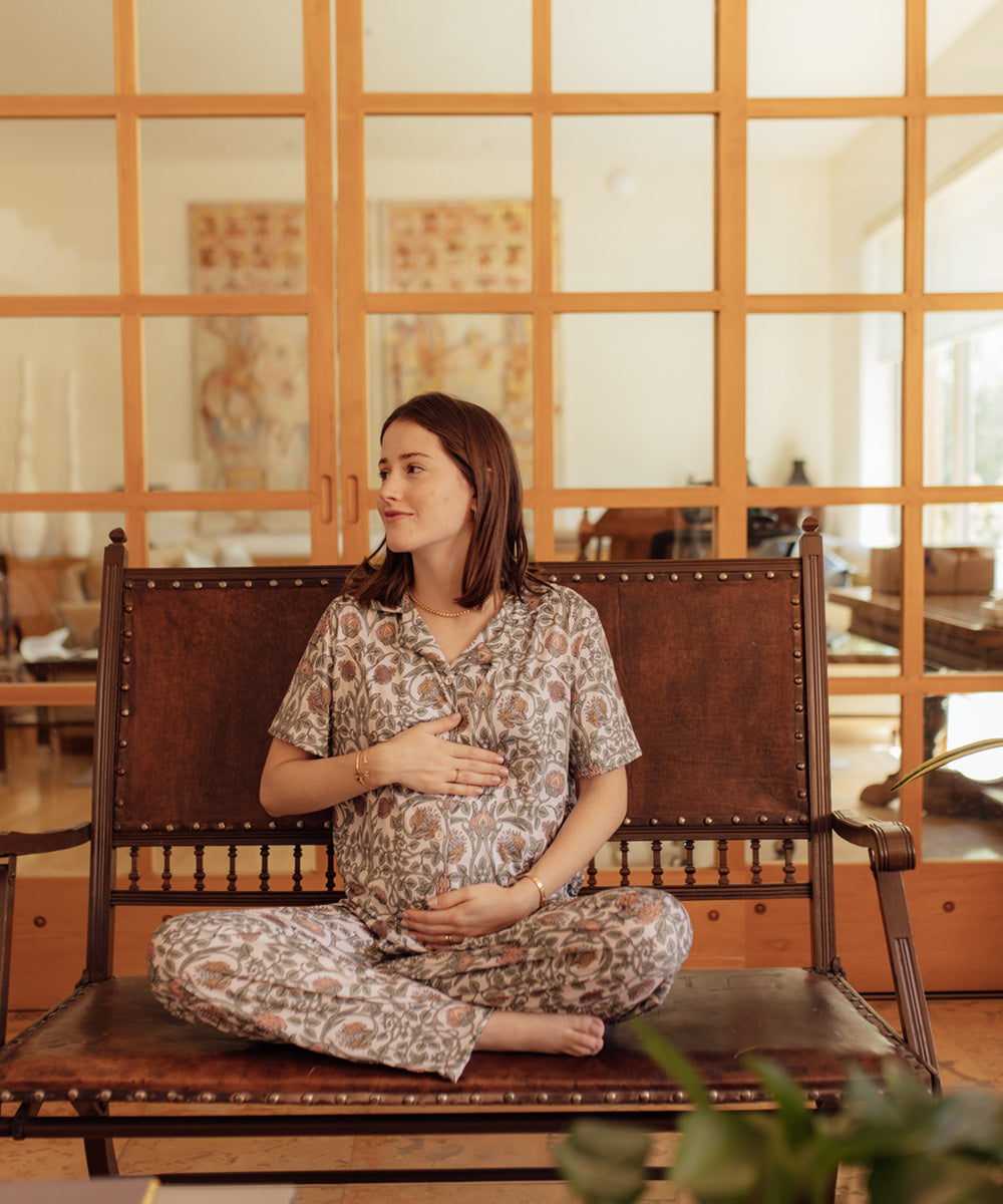 NIGHTY PIJAMA VINTAGE PRINT