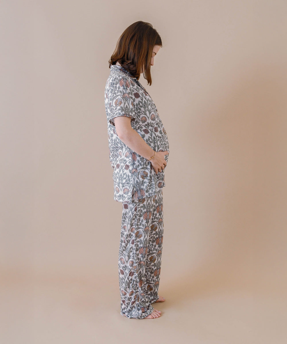 NIGHTY PIJAMA VINTAGE PRINT