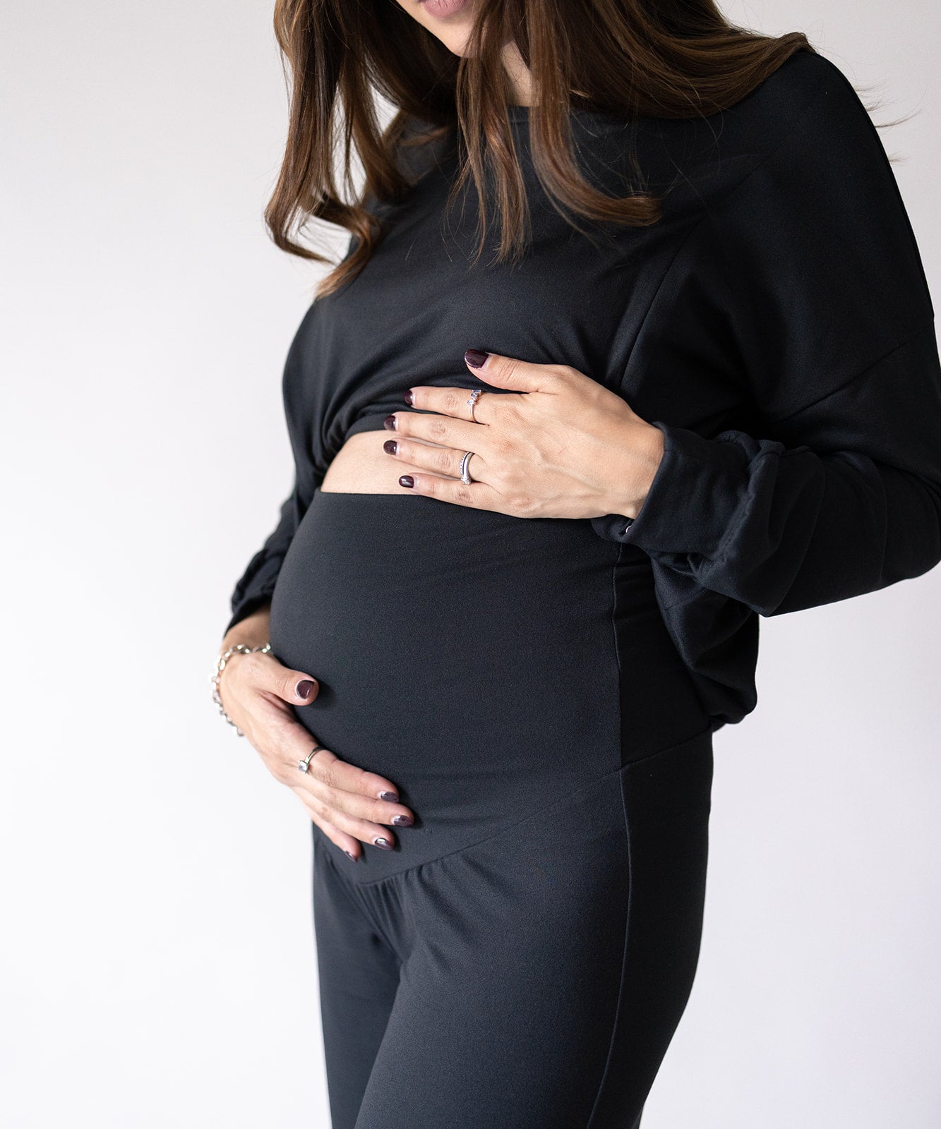 NURSING PANTS BLACK