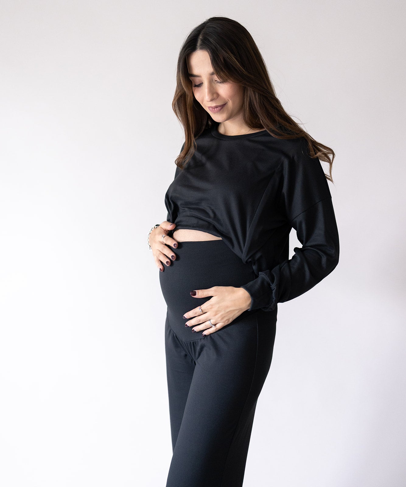 NURSING PANTS BLACK