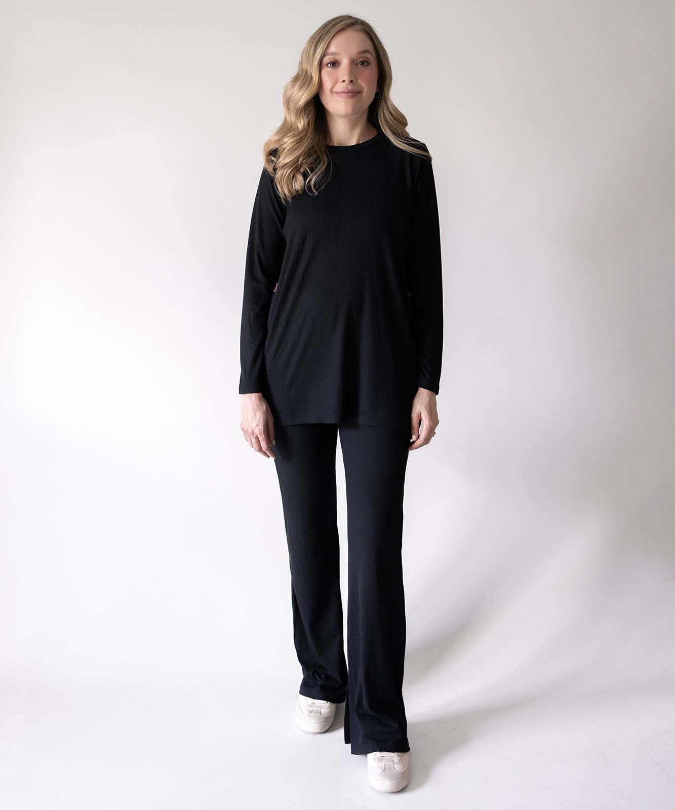 OFFLINE LONG SLEEVE SET BLACK