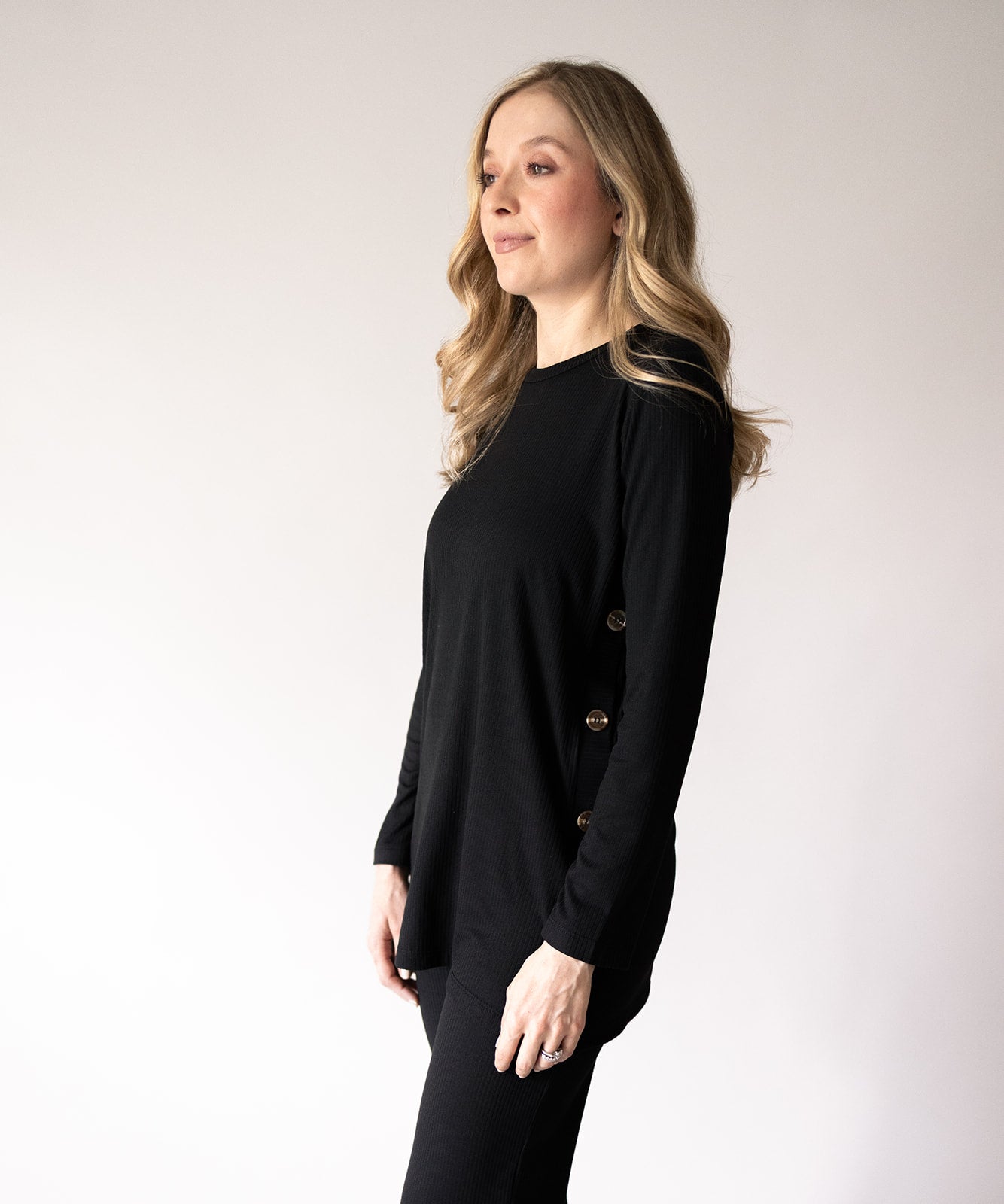 OFFLINE LONG SLEEVE SET BLACK