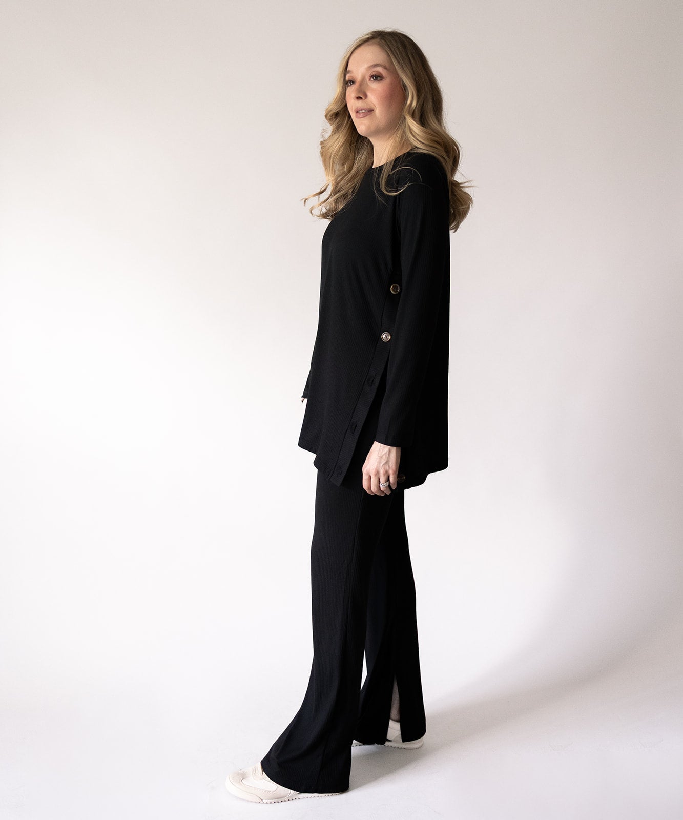 OFFLINE LONG SLEEVE SET BLACK