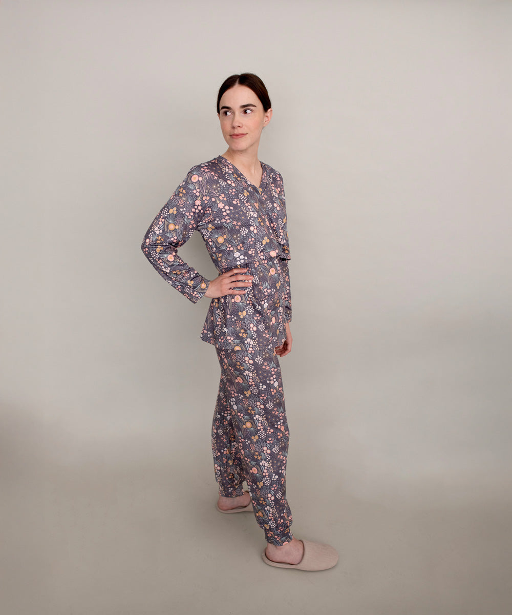 RESTING NURSING PIJAMA PRINT