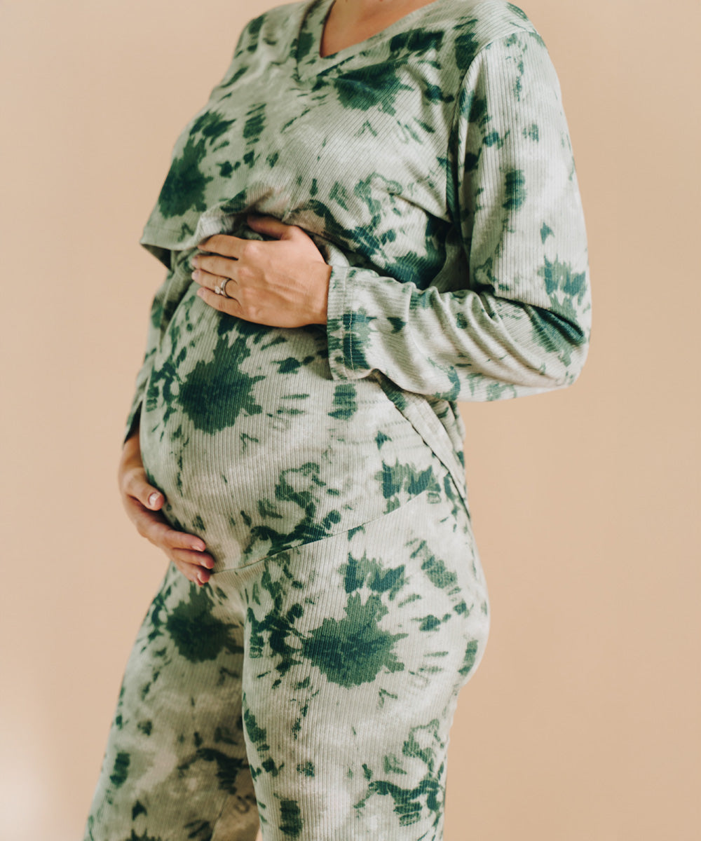 RESTING PIJAMA TIE DYE GREEN
