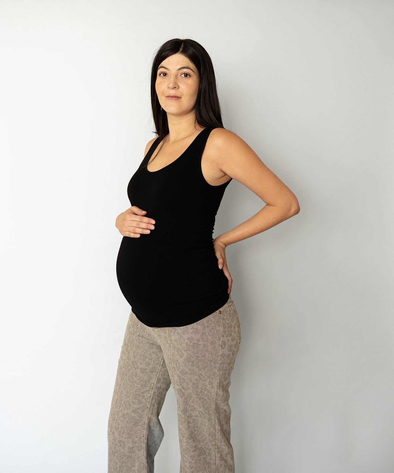 2 PACK TOPS BLACK & WHITE