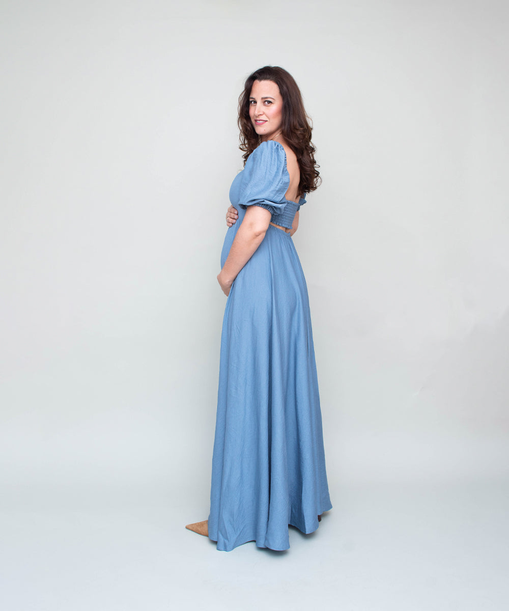 ETHEREAL DRESS BLUE