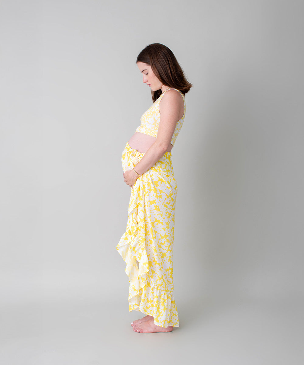 COVER UP YELLOW PRINT