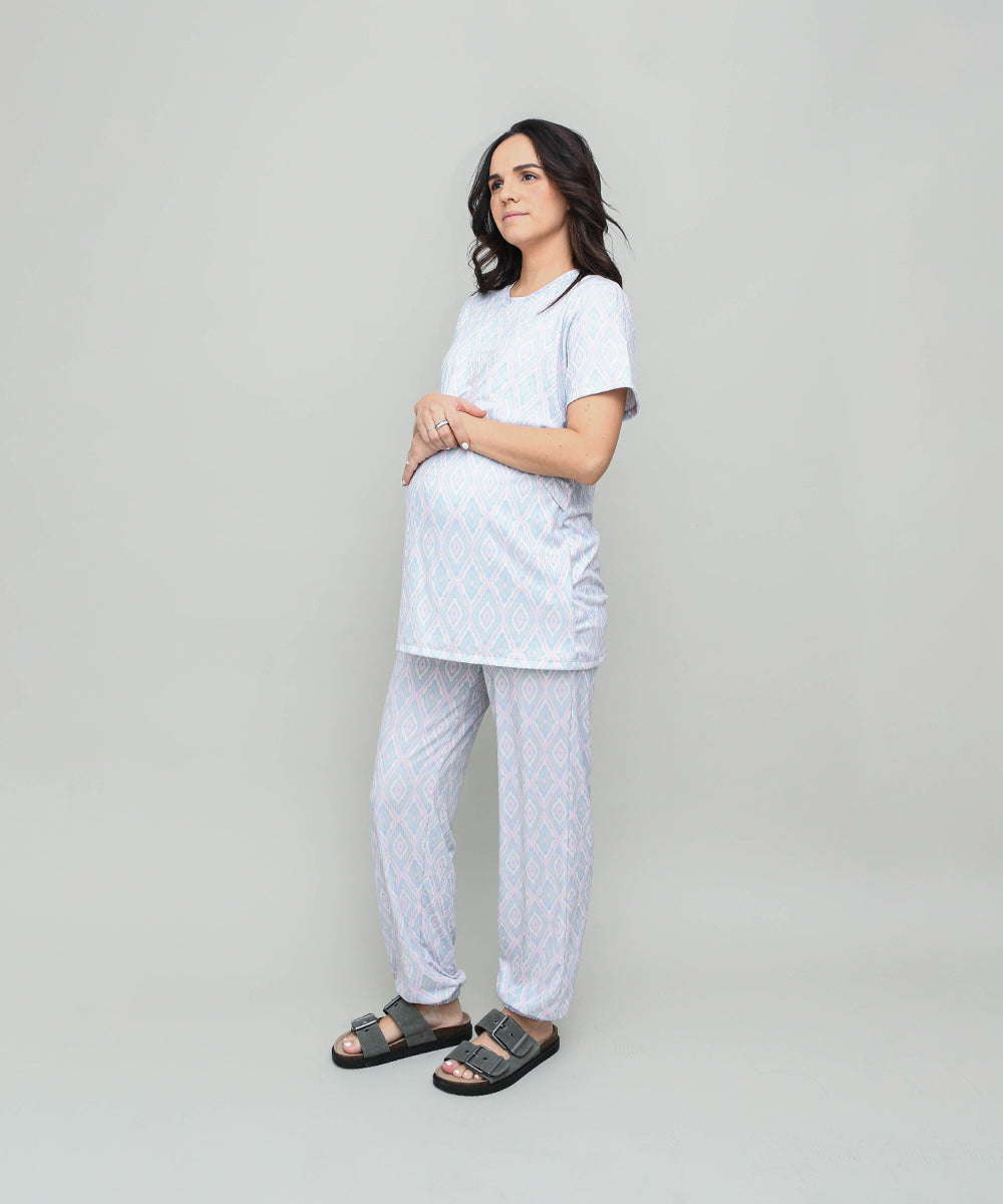 STAY HOME PIJAMA PASTEL TIE DYE