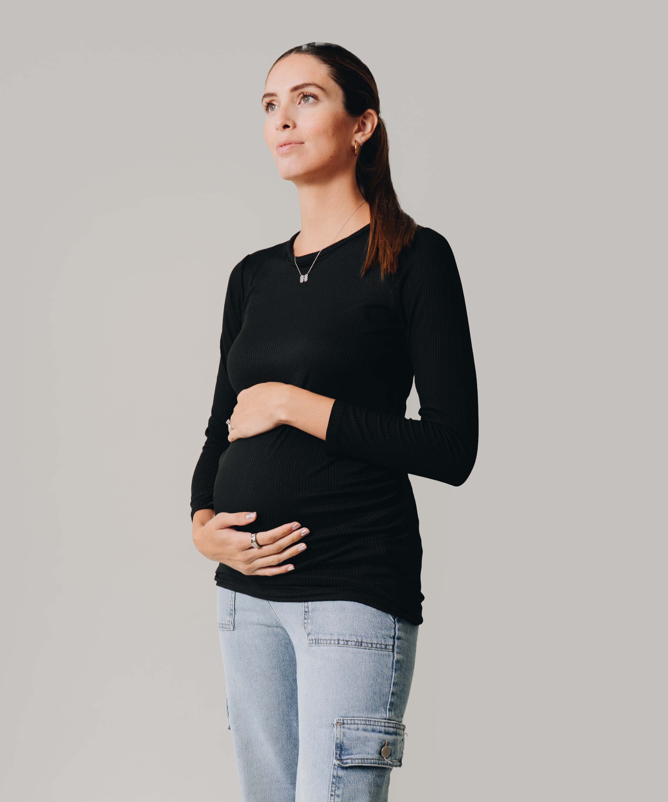 LONG SLEEVE SHIRT BLACK