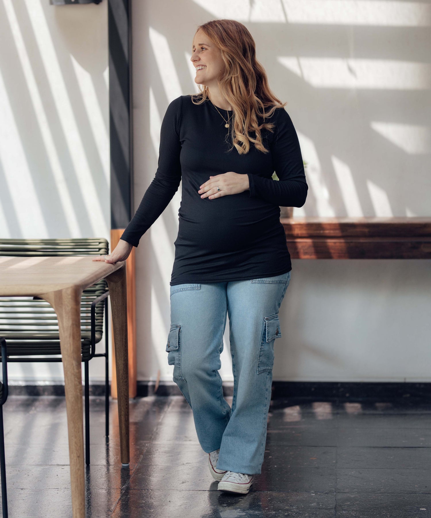 LONG SLEEVE SHIRT BLACK