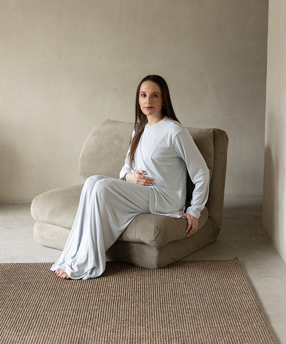 NIGHT IN NURSING PIJAMA BABY BLUE