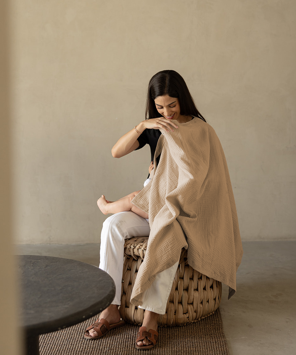 NURSING BLANKET COTTON