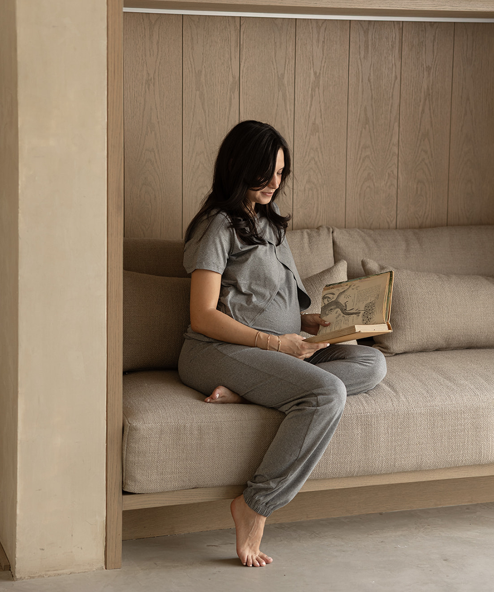 STAY IN GREY PIJAMA