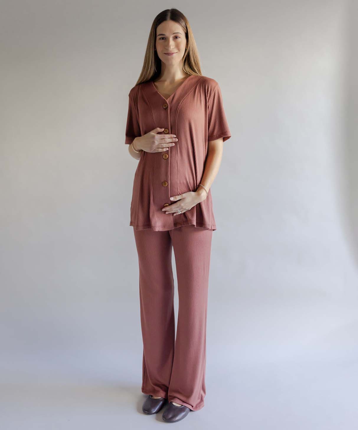 HONEY LOW RISE SET TERRACOTA