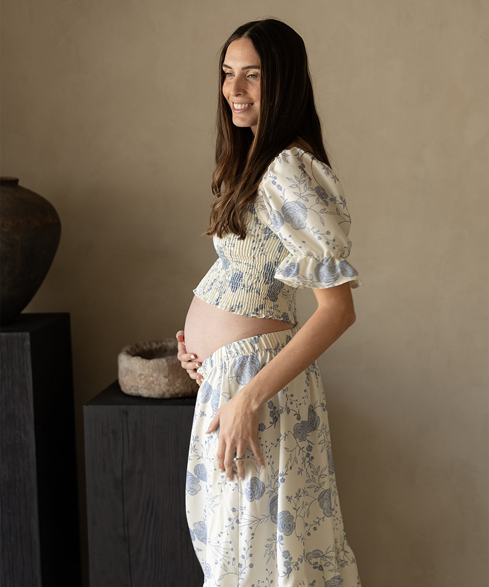 Conjunto para embarazo y lactancia diseñado para brindar comodidad, estilo y versatilidad. Ideal para embarazo, postparto y maternidad