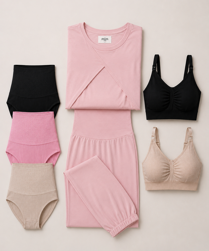 NURSING PINK PIJAMA BUNDLE