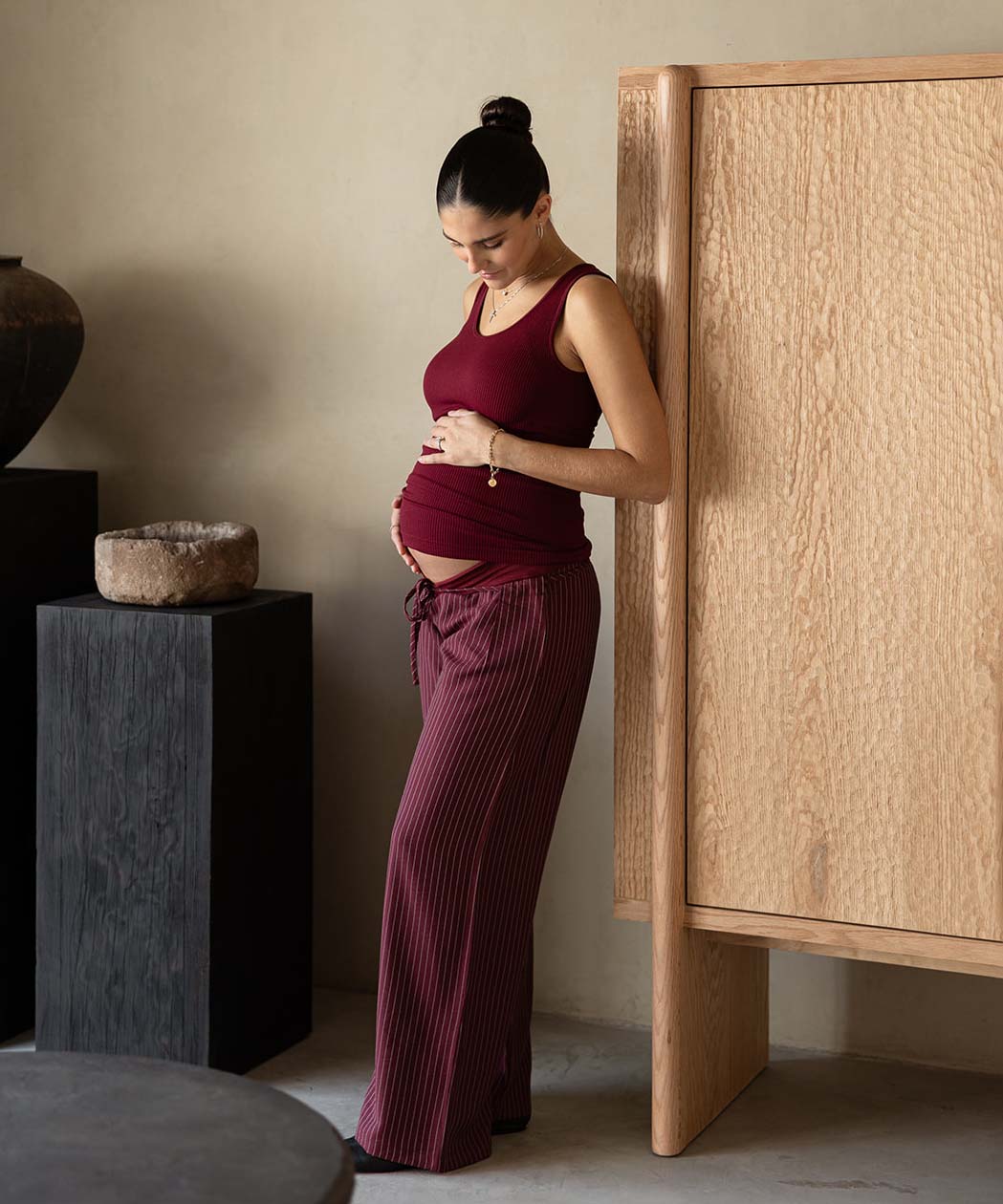 2 PACK TOPS NAVY &amp; BURGUNDY