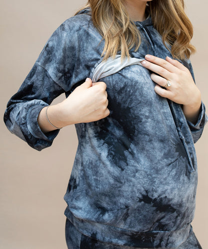 COMFY PANTS TIE DYE NAVY