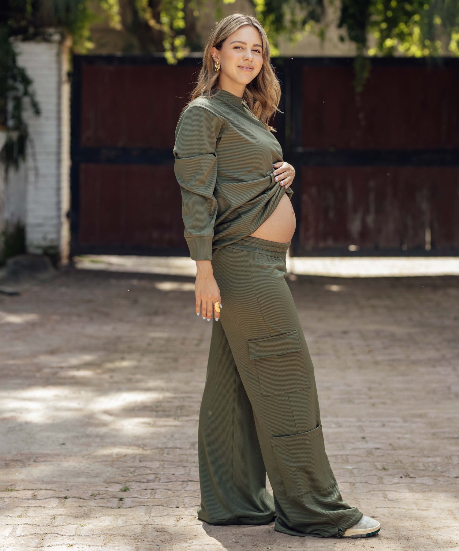 CARGO LONG SLEEVE SET ARMY