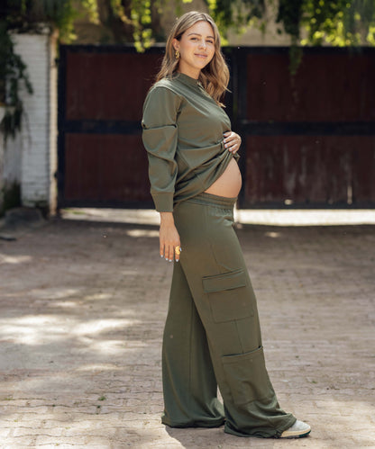 CARGO LONG SLEEVE SET ARMY