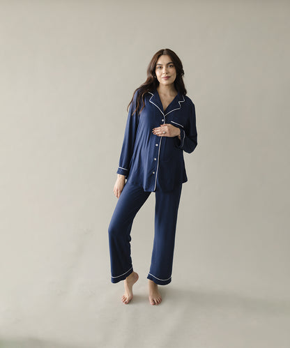 DAY OFF PIJAMA NAVY BLUE