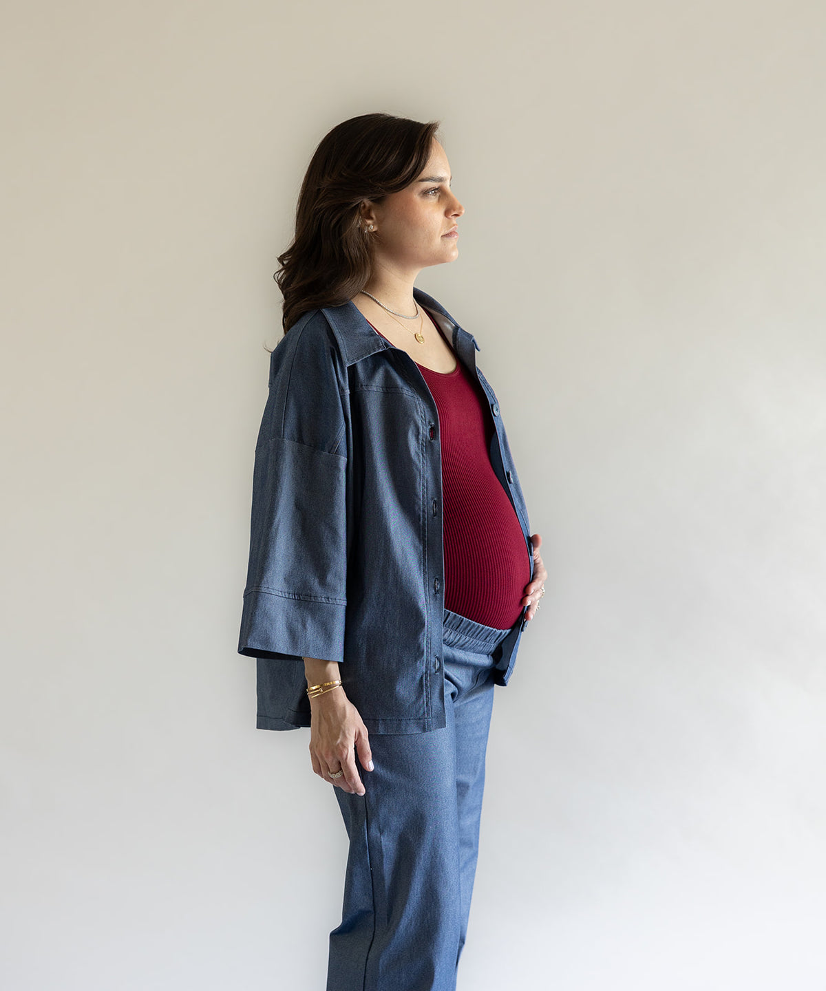DENIM SHIRT BLUE