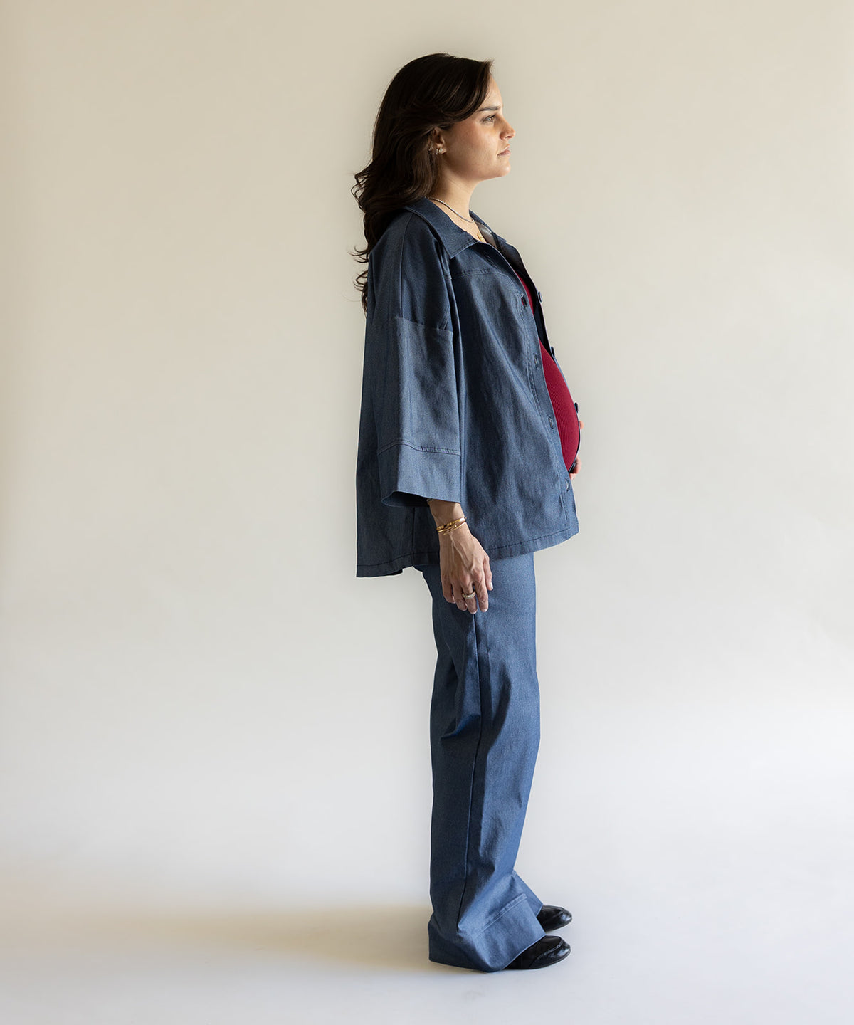 DENIM SET DARK BLUE