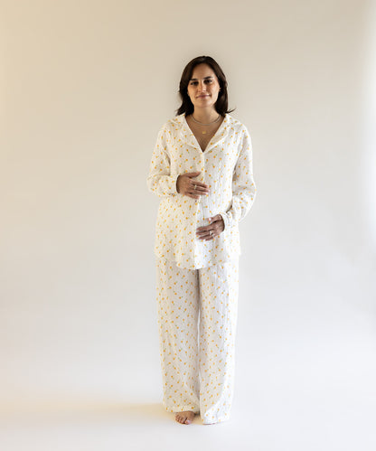 DAY OFF COTTON PIJAMA YELLOW