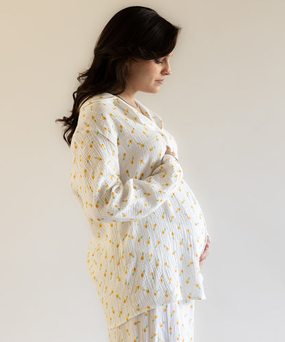 DAY OFF COTTON PIJAMA YELLOW