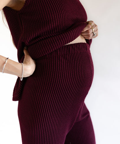 ELORA SET BURGUNDY