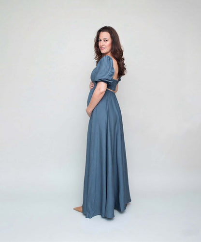 ETHEREAL DRESS BLUE