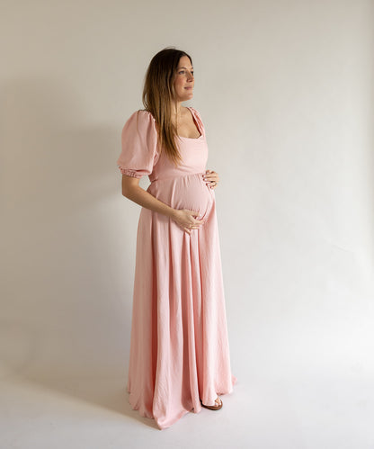 ETHEREAL DRESS PINK